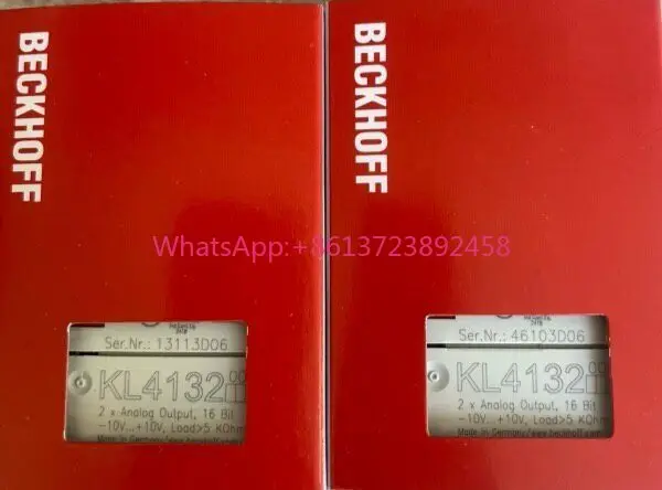 Beckhoff module KL4132 brand new original high quality
Beckhoff module KL4132 brand new original high quality