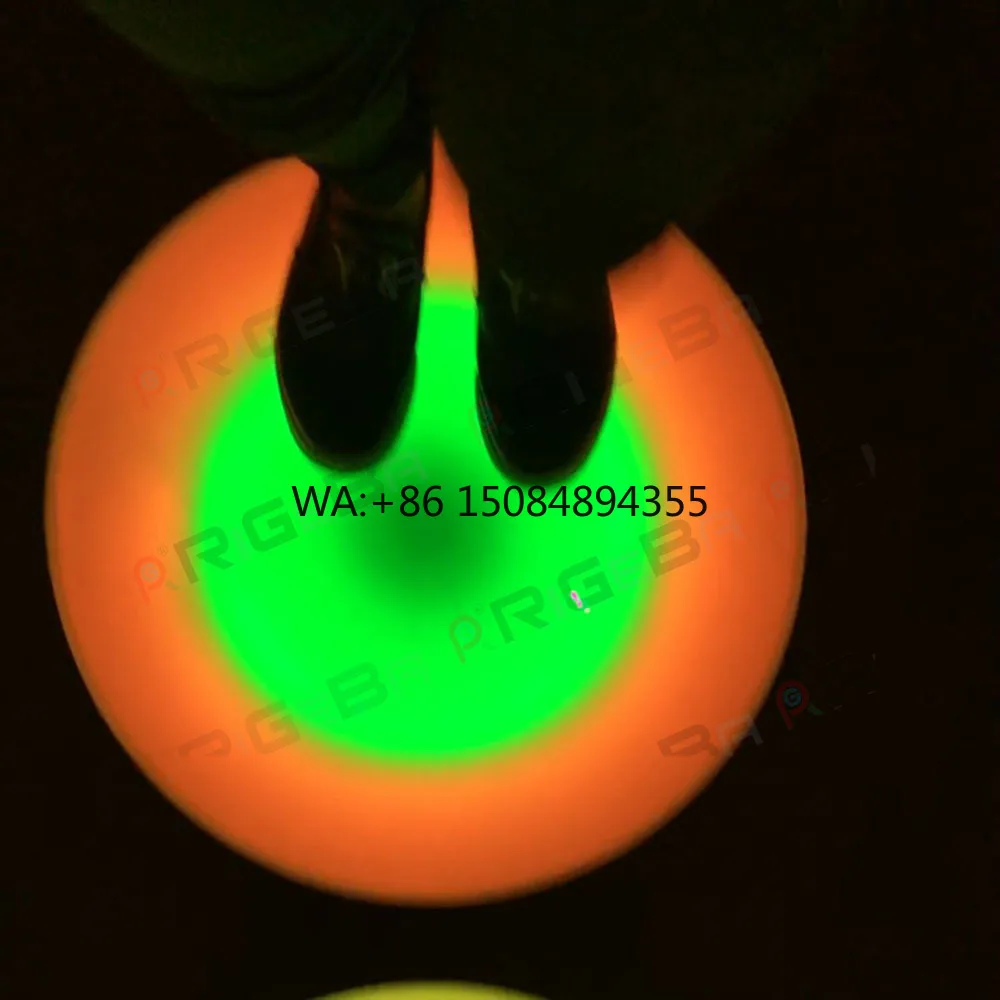 Interactive Round RGB LED Stage Light Dancing Floor for Garden
Interactive Round RGB LED Stage Light Dancing Floor for Garden