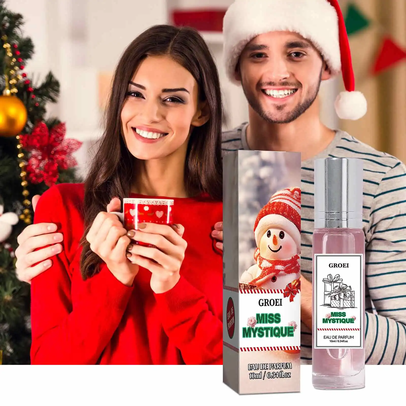 GROEI Christmas atmosphere perfume fragrance is fresh, natural, warm, relaxing and lasting
GROEI Christmas atmosphere perfume fragrance is fresh, natural, warm, relaxing and lasting