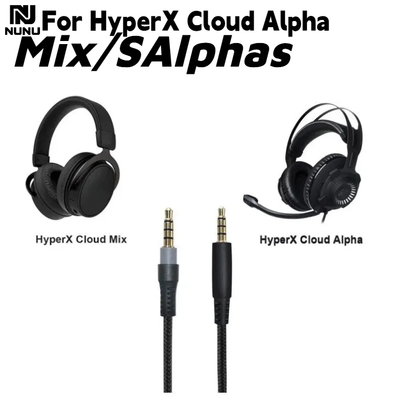 3.5MM with Inline Multi-functional Control Headset Upgrade Cable Audio for Hyperx cloud Alpha/Mix/sAlphas headset Line
3.5MM with Inline Multi-functional Control Headset Upgrade Cable Audio for Hyperx cloud Alpha/Mix/sAlphas headset Line