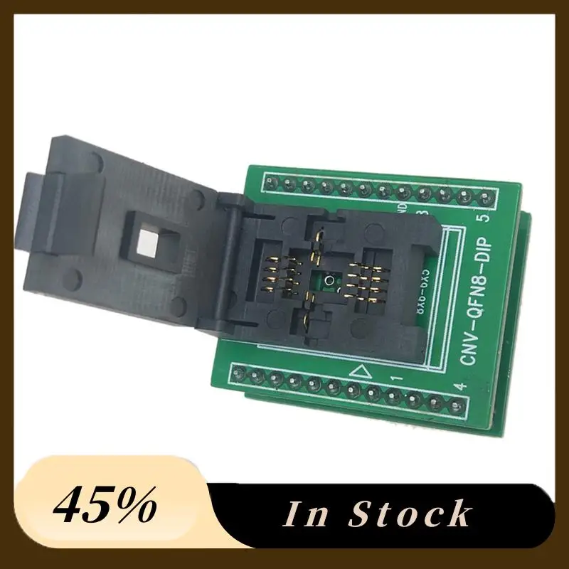 The New QFN8 DFN8 WSON8 Programming Socket Pin Pitch 1.27Mm IC Body Size 6X8 Mm Clamshell Test Socket ZIF Adapter Kelivn Socket
The New QFN8 DFN8 WSON8 Programming Socket Pin Pitch 1.27Mm IC Body Size 6X8 Mm Clamshell Test Socket ZIF Adapter Kelivn Socket