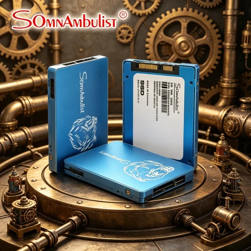 128GB 240GB 256GB 480GB 512GB 960GB 1TB 2TB Sata3 SSD SomnAmbulist Solid State Drive for Laptop Desktop
128GB 240GB 256GB 480GB 512GB 960GB 1TB 2TB Sata3 SSD SomnAmbulist Solid State Drive for Laptop Desktop