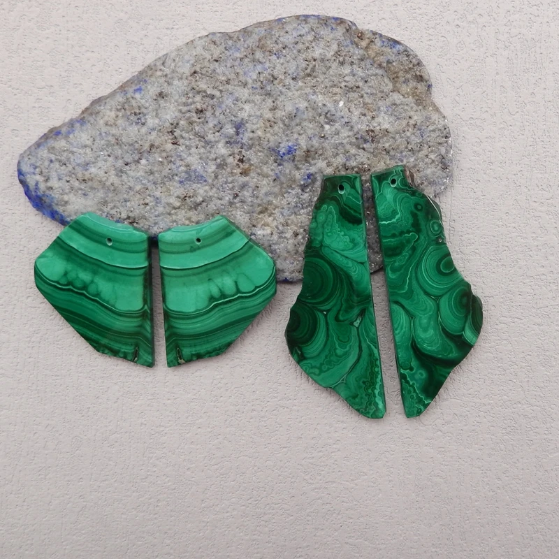 Natural Stone Malachite Nugget Earring Beads,Fashion Jewelry DIY Gemstone Earrings Accessories For Women 32x26x2.5mm 12g
Natural Stone Malachite Nugget Earring Beads,Fashion Jewelry DIY Gemstone Earrings Accessories For Women 32x26x2.5mm 12g