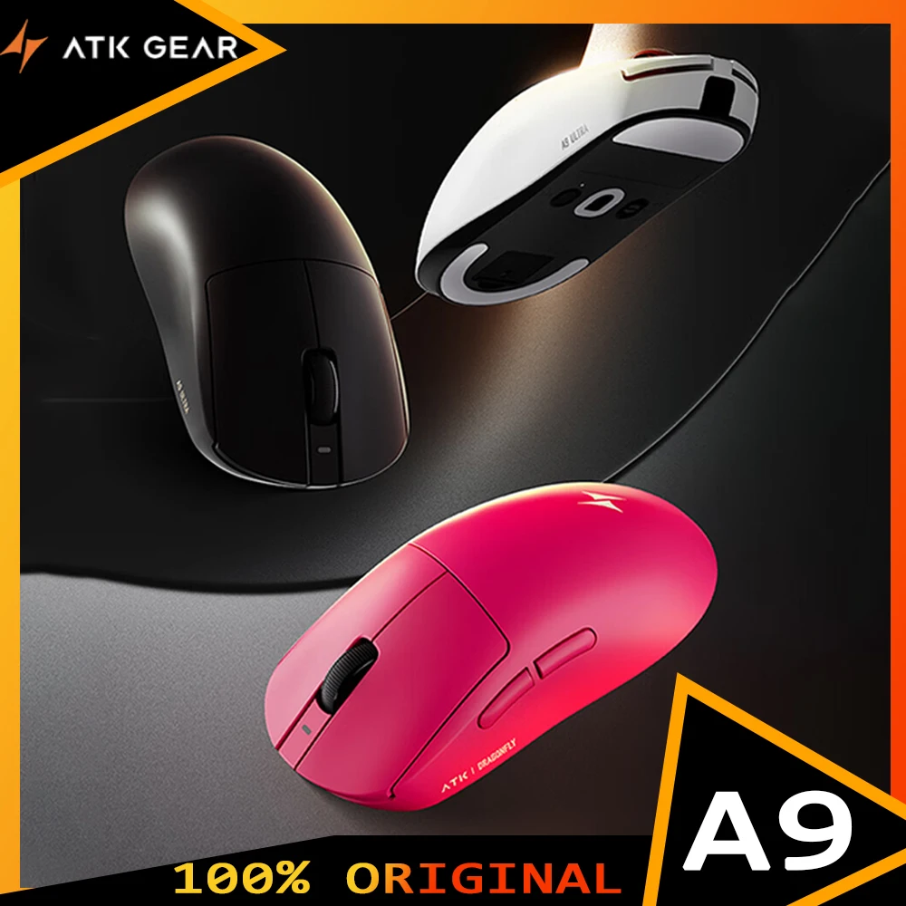 Беспроводная игровая мышь ATK A9 Ultra A9/A9 SE/A9 Plus/A9 Pro Tri Mode 8K 53g Легкая игровая мышь для киберспорта ПК Пользовательский аксессуар
Беспроводная игровая мышь ATK A9 Ultra A9/A9 SE/A9 Plus/A9 Pro Tri Mode 8K 53g Легкая игровая мышь для киберспорта ПК Пользовательский аксессуар