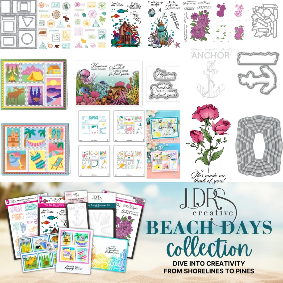 2025 Summer Beach Ocean Stamps Metal Cutting Dies Clear Stamps Stencil Hot Foil For DIY Scrapbook Decoration Embossing Template
2025 Summer Beach Ocean Stamps Metal Cutting Dies Clear Stamps Stencil Hot Foil For DIY Scrapbook Decoration Embossing Template