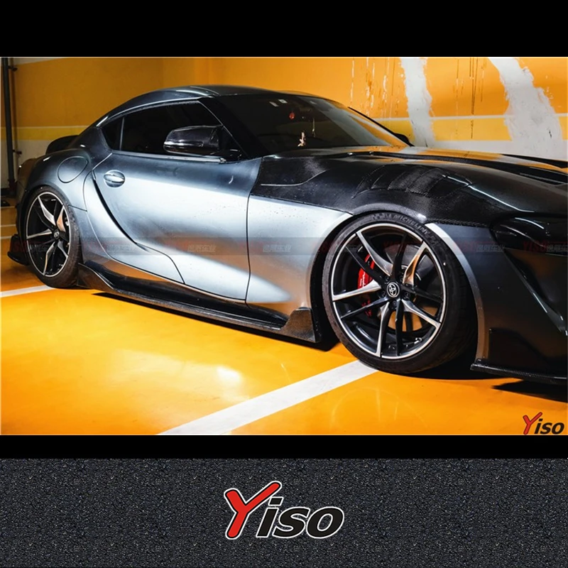 Suitable for new SUPRA GR A90 Carbon fiber Modified Aimgain Side Skirt Aerodynamic kit SUPRA GR A90 Aimgain Lower Spoiler
Suitable for new SUPRA GR A90 Carbon fiber Modified Aimgain Side Skirt Aerodynamic kit SUPRA GR A90 Aimgain Lower Spoiler