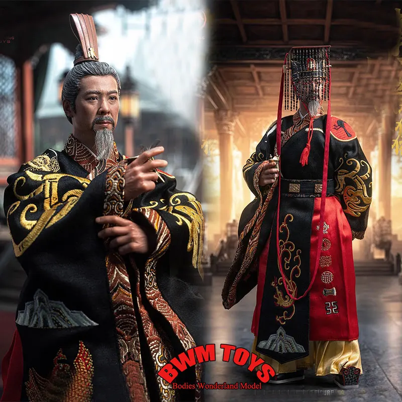 In Stock QIANLONG TOYS QL-002 1/6 Scale Male Soldier Embroidered Emperor Ver. Liu Bei Xuande 12'' Action Figure Doll Collection
In Stock QIANLONG TOYS QL-002 1/6 Scale Male Soldier Embroidered Emperor Ver. Liu Bei Xuande 12'' Action Figure Doll Collection