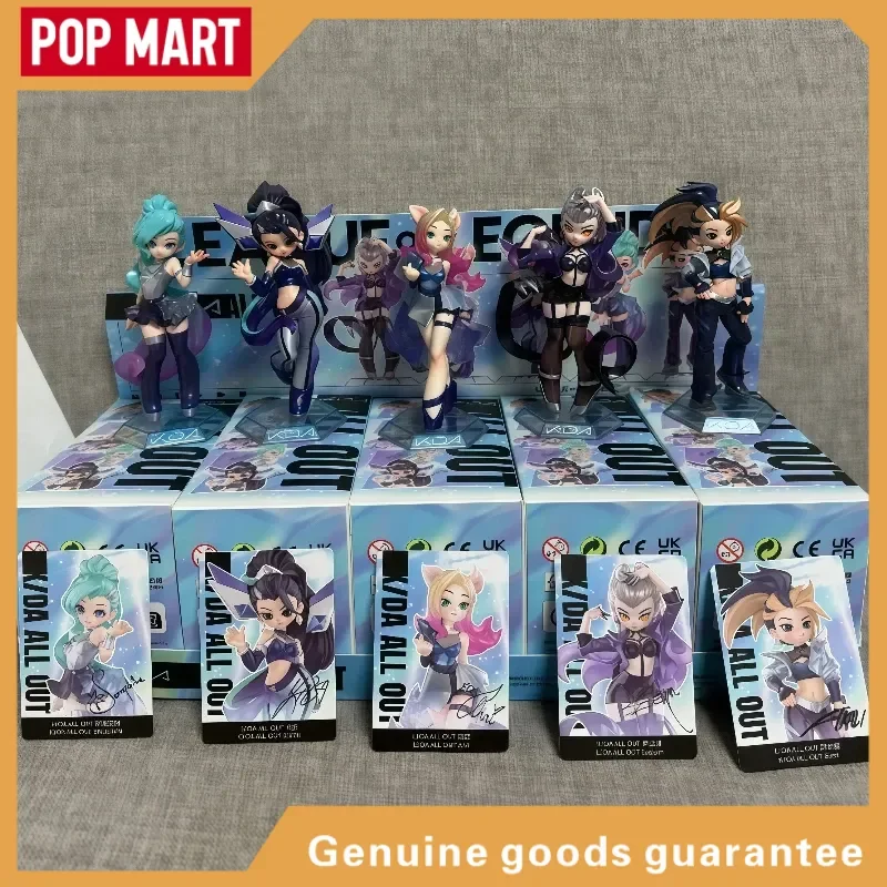 Коллекционная фигурка POP MART Authentic League Of Legends K/DA ALL OUT Ahri, украшение для рабочего стола, подарок для фанатов игры LOL
Коллекционная фигурка POP MART Authentic League Of Legends K/DA ALL OUT Ahri, украшение для рабочего стола, подарок для фанатов игры LOL