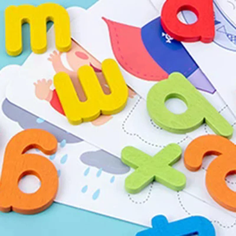 Детские деревянные головоломки с мультяшными животными, обучающие игрушки, алфавитный прицел, слова и соответствующие буквы, игры, подарок для детей, игрушки
Детские деревянные головоломки с мультяшными животными, обучающие игрушки, алфавитный прицел, слова и соответствующие буквы, игры, подарок для детей, игрушки