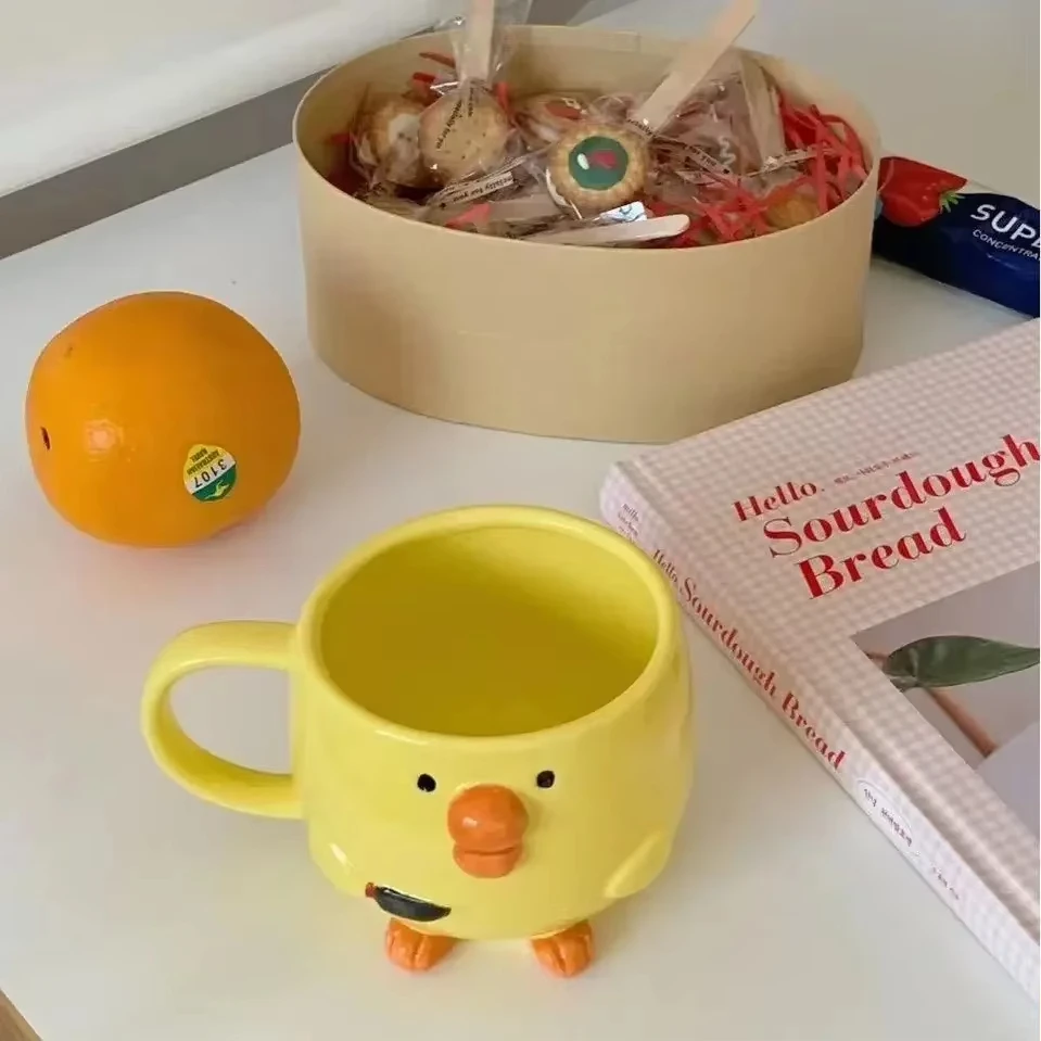 Cute Pouting Chicken Ceramic Mug Breakfast Juice Cup Milk Cup Cartoon Coffee Cup Gift
Cute Pouting Chicken Ceramic Mug Breakfast Juice Cup Milk Cup Cartoon Coffee Cup Gift
