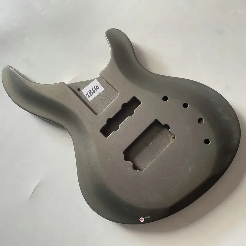 IB660 Metallic Gray Color Custom Bass Body in Solid Wood SH Pickups Active Damages and Surface Dirty Replac or DIY Right Hand
IB660 Metallic Gray Color Custom Bass Body in Solid Wood SH Pickups Active Damages and Surface Dirty Replac or DIY Right Hand