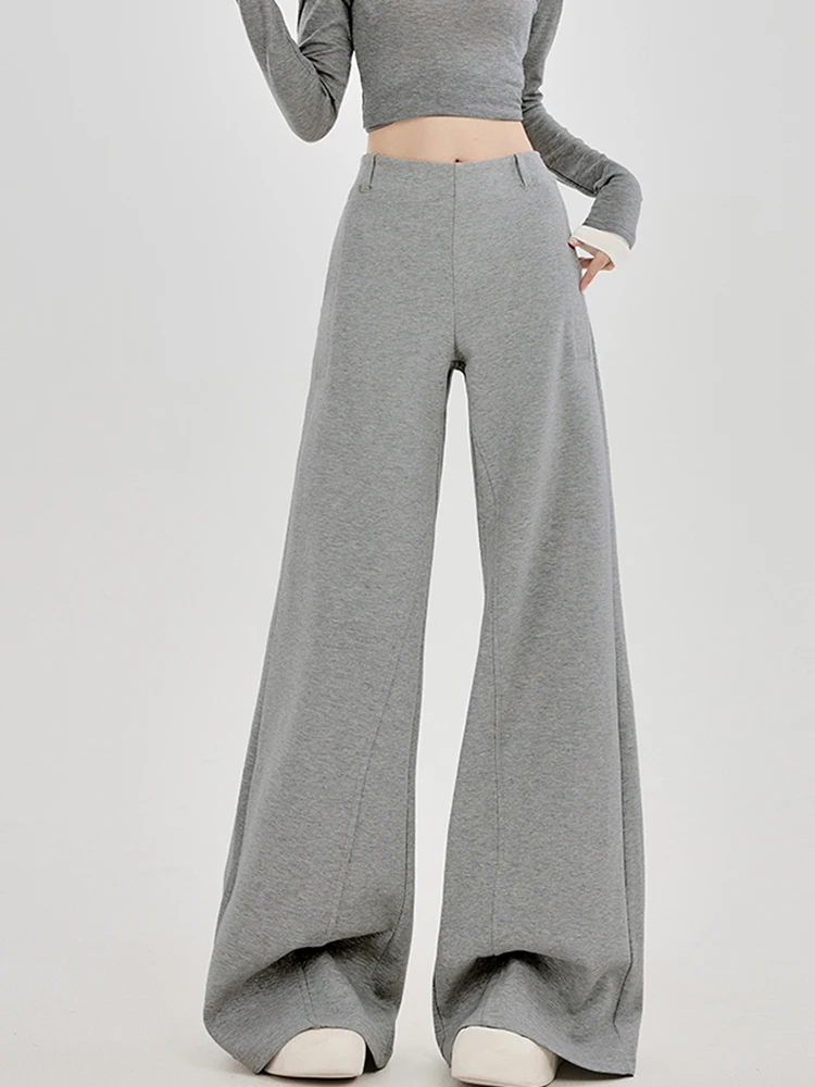 Korean Style Sweatpants Women Micro Flared Pants High Street Fashion Loose Wide Leg Casual Solid Color Sports
Korean Style Sweatpants Women Micro Flared Pants High Street Fashion Loose Wide Leg Casual Solid Color Sports