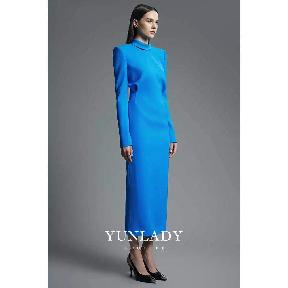 YUNLAN Gorgeous Saudi Ladies Wedding Party Guest Evening Dress 2025 Elegant Blue Special Occasion Midi Dress
YUNLAN Gorgeous Saudi Ladies Wedding Party Guest Evening Dress 2025 Elegant Blue Special Occasion Midi Dress