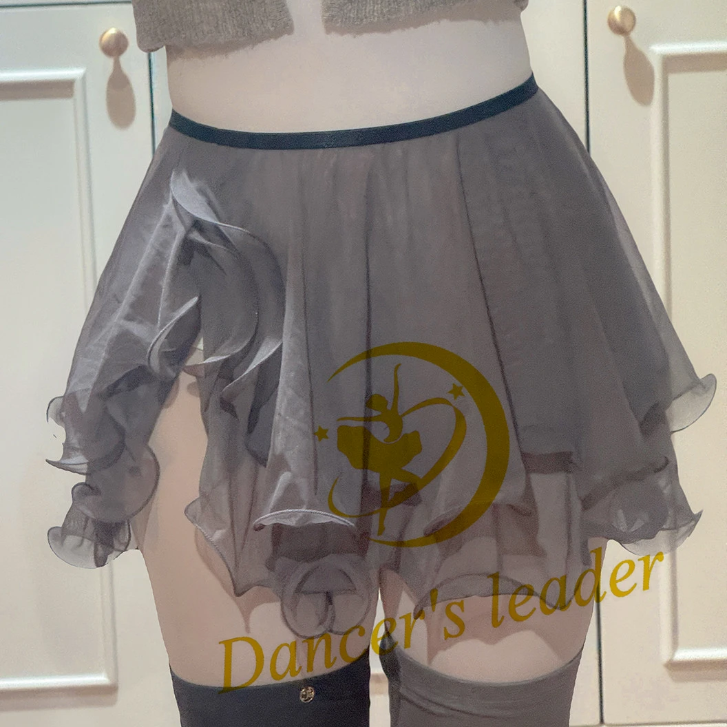 Women's Ballet Skirt Mesh Flower Bud Lace Dance Skirt Adult Jumpsuit Girl Practicing Ballet Mini Skirt Picture
Women's Ballet Skirt Mesh Flower Bud Lace Dance Skirt Adult Jumpsuit Girl Practicing Ballet Mini Skirt Picture