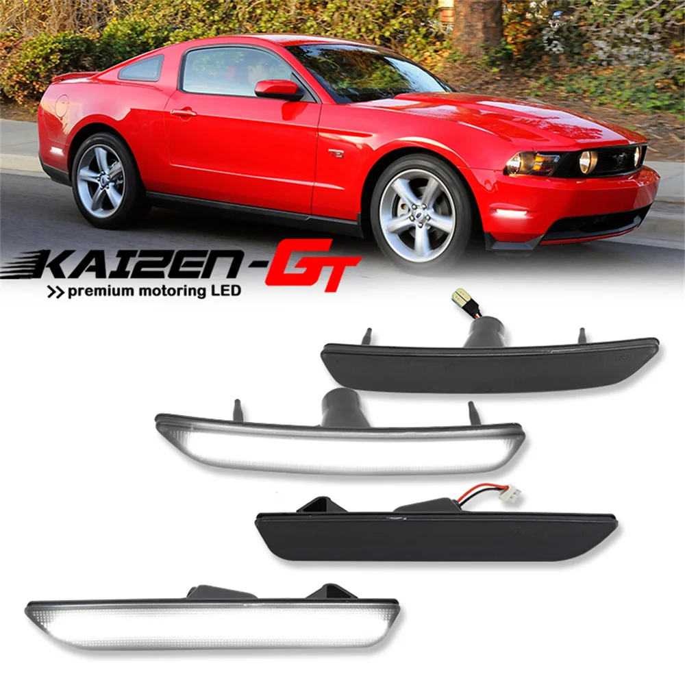 White / Amber / Red LED Car Front / Rear Bumper Side Marker Indicator Lights Fender Flare Lights For Ford Mustang 2010-2014 12V
White / Amber / Red LED Car Front / Rear Bumper Side Marker Indicator Lights Fender Flare Lights For Ford Mustang 2010-2014 12V