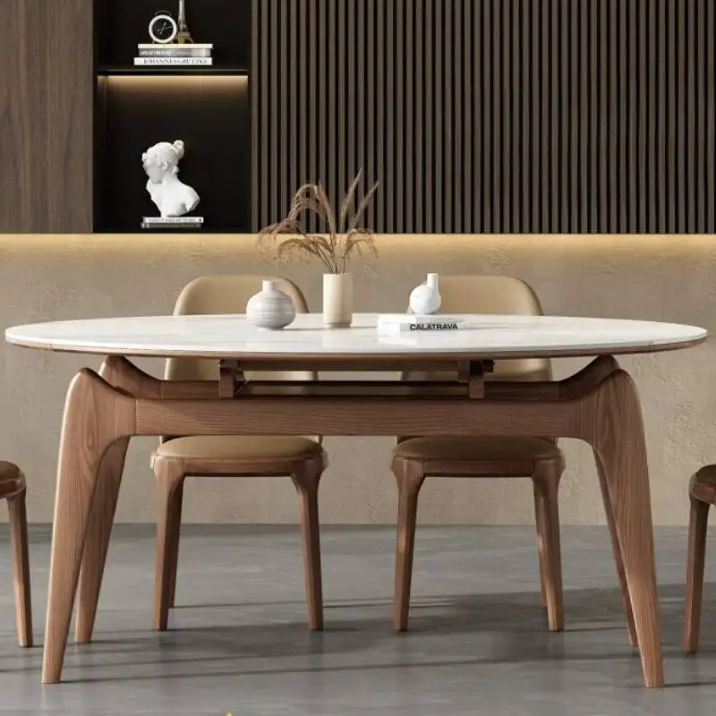 Designer Center Dining Table Chairs Decorations Walnut Restaurant Dining Table Living Room Nordic Juegos De Comedor Furniture
Designer Center Dining Table Chairs Decorations Walnut Restaurant Dining Table Living Room Nordic Juegos De Comedor Furniture