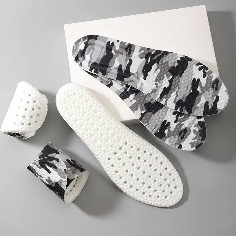 1 Pair High Elastic Comfort Insoles PU Latex Insoles for Shoes Sports Sweat-absorbing Breathable Deodorant Men Women Shoes Pads
1 Pair High Elastic Comfort Insoles PU Latex Insoles for Shoes Sports Sweat-absorbing Breathable Deodorant Men Women Shoes Pads