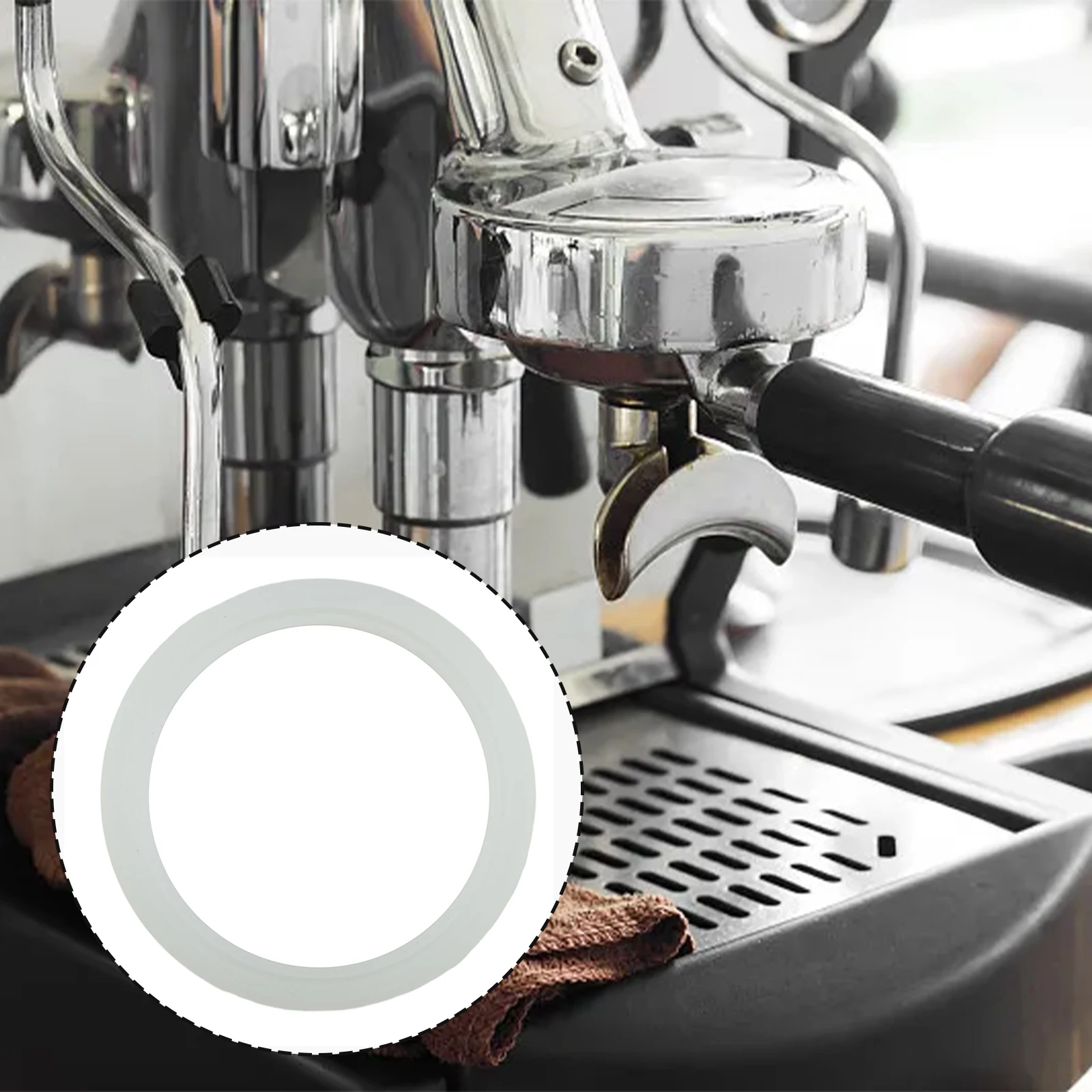 Gasket O-Ring For DeLonghiEC685/EC680/EC850/860 Coffee Machine Spout Silicone Sealing Ring Coffee Maker Replacement Accessories
Gasket O-Ring For DeLonghiEC685/EC680/EC850/860 Coffee Machine Spout Silicone Sealing Ring Coffee Maker Replacement Accessories
