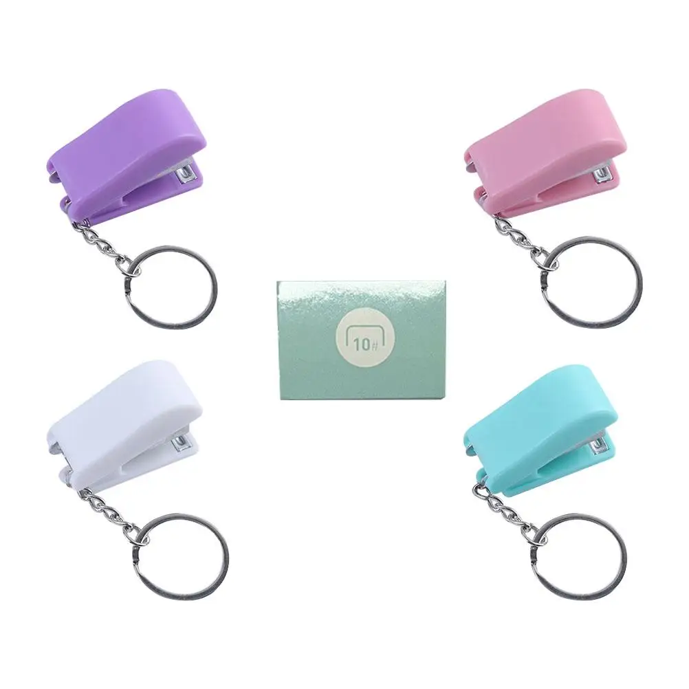 Mini Stapler Keychain Cute Portable School Office Supplies Hanging Desk Accessory Lightweight Durability Long Term Use
Mini Stapler Keychain Cute Portable School Office Supplies Hanging Desk Accessory Lightweight Durability Long Term Use