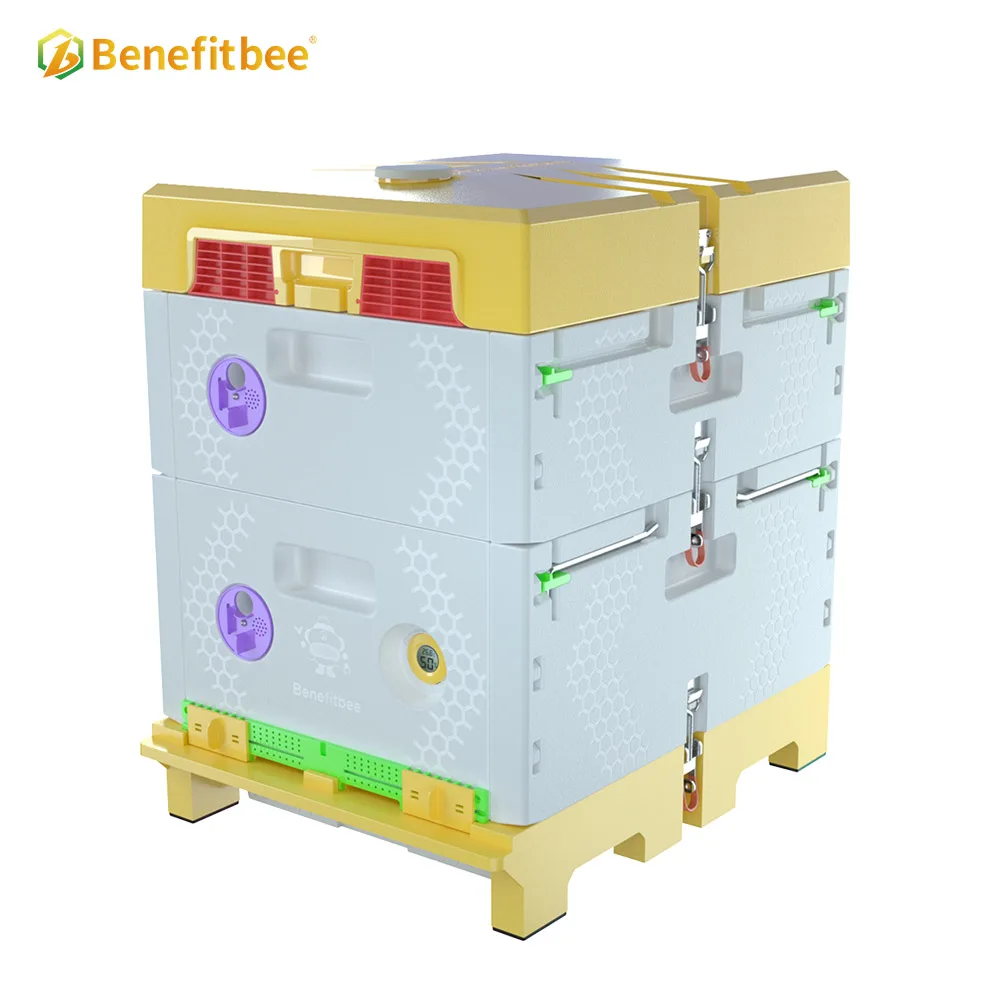 Double Layers HDPE Langstroth Beehive 10 Frame Thermo Plastic Bee Hive Insulated Beekeeping Box for Apiary
Double Layers HDPE Langstroth Beehive 10 Frame Thermo Plastic Bee Hive Insulated Beekeeping Box for Apiary