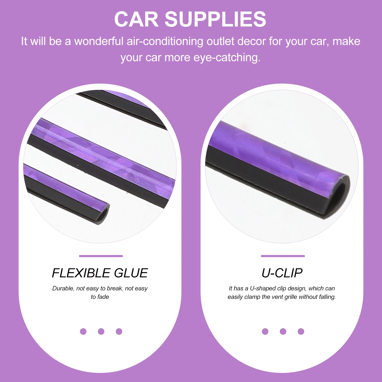 10pcs Air Outlet Decorative Car Decorative Strips Strip Durable Soft Material Bright Colors Vent Trim Auto Supplies
10pcs Air Outlet Decorative Car Decorative Strips Strip Durable Soft Material Bright Colors Vent Trim Auto Supplies