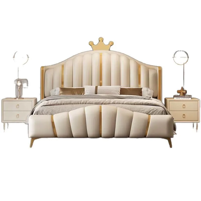 *Modern Light Luxury Soft Queen Bedroom Bed Microfiber Leather Upholstered High-End Cream Color Bed
*Modern Light Luxury Soft Queen Bedroom Bed Microfiber Leather Upholstered High-End Cream Color Bed