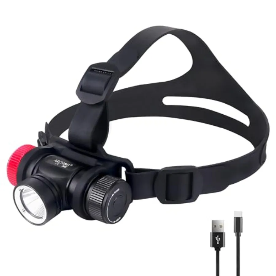 DH10 Diving Headlamp Underwater Hand-Free Lighting Dive Light, 1200 Lumens Submarine Rechargeable Headlight with Wider Headband
DH10 Diving Headlamp Underwater Hand-Free Lighting Dive Light, 1200 Lumens Submarine Rechargeable Headlight with Wider Headband