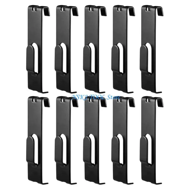 L8RC 10 Panel Hooks Heavy Duty Metal Construction Space Efficient Design Hangers
L8RC 10 Panel Hooks Heavy Duty Metal Construction Space Efficient Design Hangers
