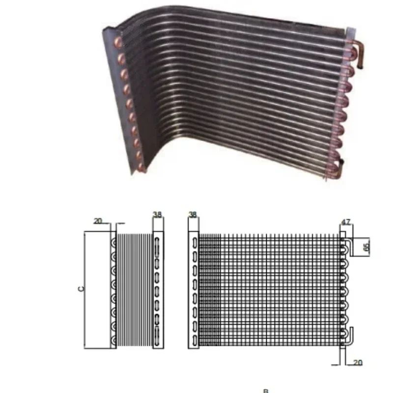 Air Cooled Condensers Copper Condenser for Air Conditioning Market for Refrigerators
Air Cooled Condensers Copper Condenser for Air Conditioning Market for Refrigerators