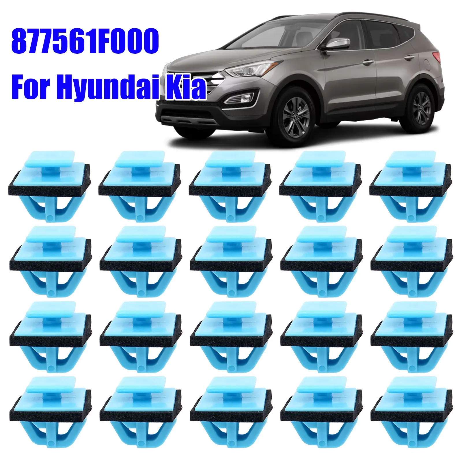 877561F000 Side Skirt Sill Moulding Cover Trim Clips Exterior Pillar Fastener FOR Kia Sportage Rio Stonic Hyundai ix35 Tucson
877561F000 Side Skirt Sill Moulding Cover Trim Clips Exterior Pillar Fastener FOR Kia Sportage Rio Stonic Hyundai ix35 Tucson