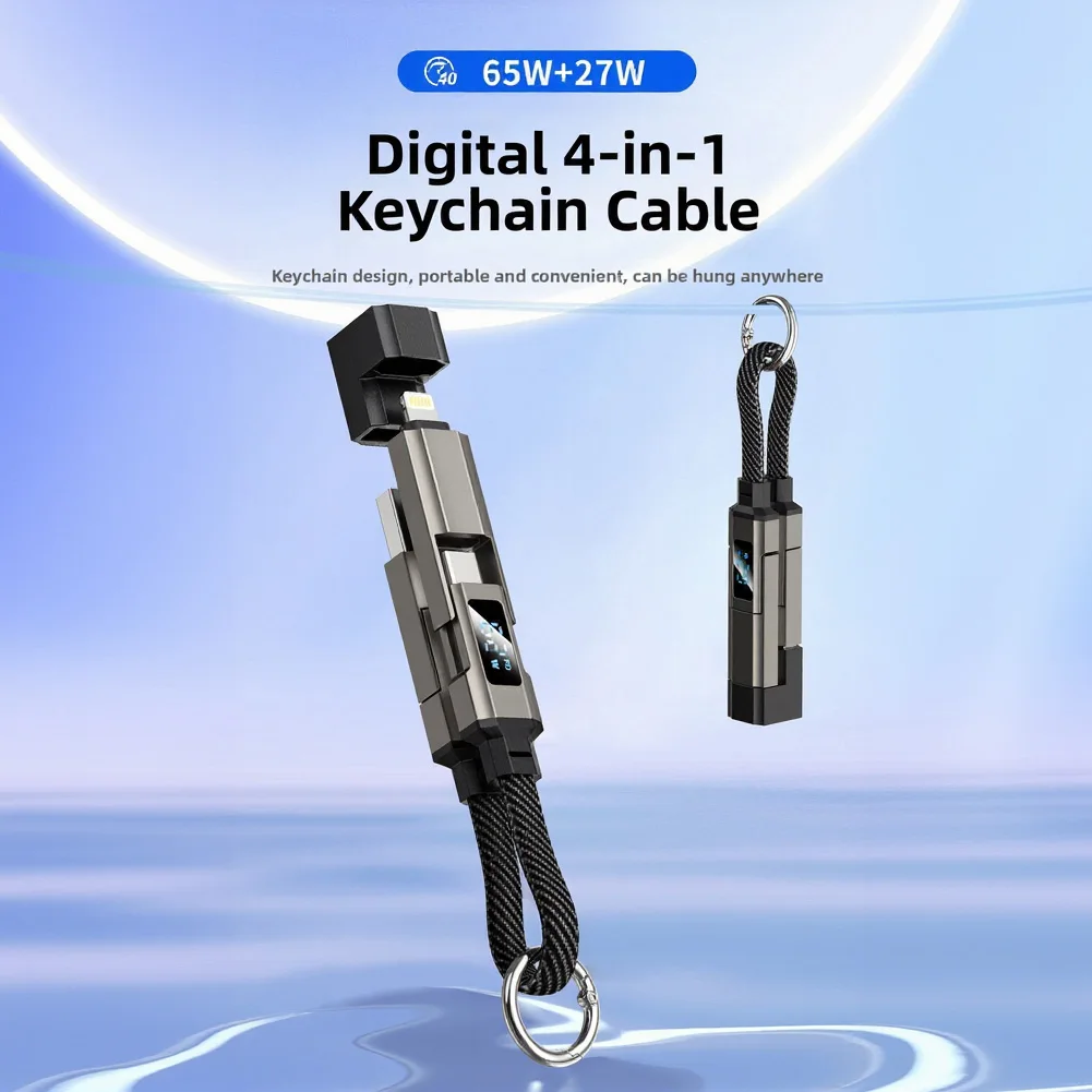1 Set Elough 4-in-1 Cable For-USB Type C Fast Charging Cable For-IPhone 17 For-Huawei USB C To USB C Cable Display Cord Parts
1 Set Elough 4-in-1 Cable For-USB Type C Fast Charging Cable For-IPhone 17 For-Huawei USB C To USB C Cable Display Cord Parts