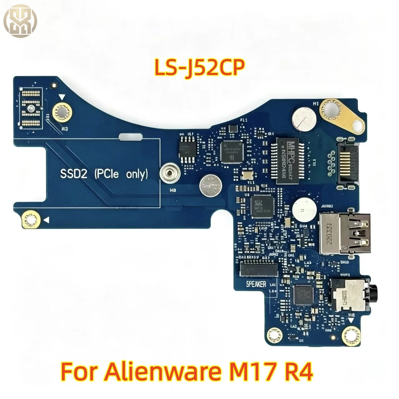 LS-J52CP R18KH IO Subboard For Alienware M17 R4 USB RJ45 Audio LAN WLAN Interface Board
LS-J52CP R18KH IO Subboard For Alienware M17 R4 USB RJ45 Audio LAN WLAN Interface Board