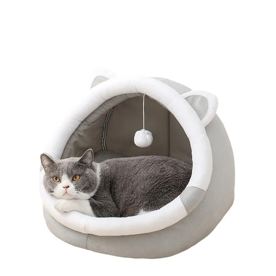 Cute cartoon-shaped enclosed cat villa for winter warmth suitable for both small pets like dogs and cats beds pet supplies nest
Cute cartoon-shaped enclosed cat villa for winter warmth suitable for both small pets like dogs and cats beds pet supplies nest