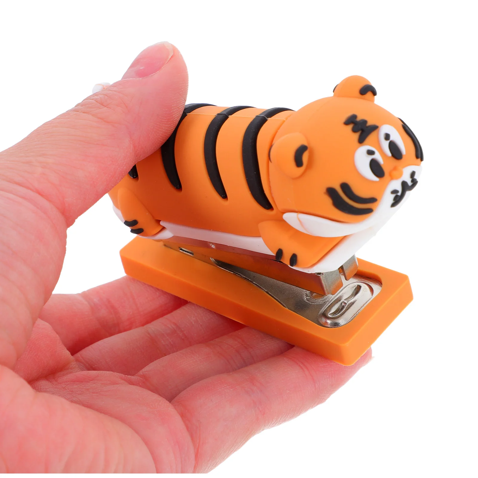 Tiger Shaped Stapler Cute Mini Portable for Kids Girls PVC Desktop Office Supplies Creative Animal Design Effortless Use Compact
Tiger Shaped Stapler Cute Mini Portable for Kids Girls PVC Desktop Office Supplies Creative Animal Design Effortless Use Compact