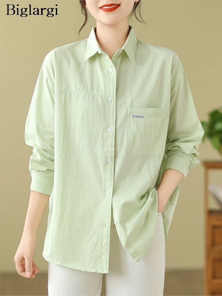 Oversized Spring Summer Shirts Women Long Sleeve Casual Loose Ladies Blouses Fashion Letter Print Woman Shirt
Oversized Spring Summer Shirts Women Long Sleeve Casual Loose Ladies Blouses Fashion Letter Print Woman Shirt