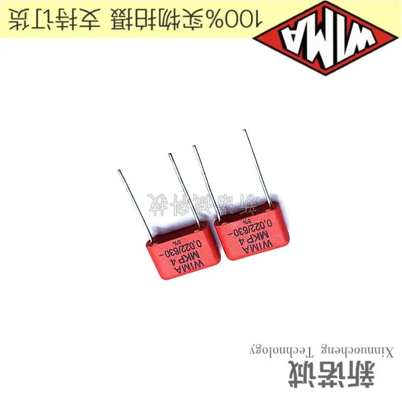 5PCS/10PCS/50PCS/Lot WIMA MKP4 0.022UF 22NF 630V 630v0.022UF foil film capacitor 630V22nF 223 630V223 Foot distance 10MM
5PCS/10PCS/50PCS/Lot WIMA MKP4 0.022UF 22NF 630V 630v0.022UF foil film capacitor 630V22nF 223 630V223 Foot distance 10MM