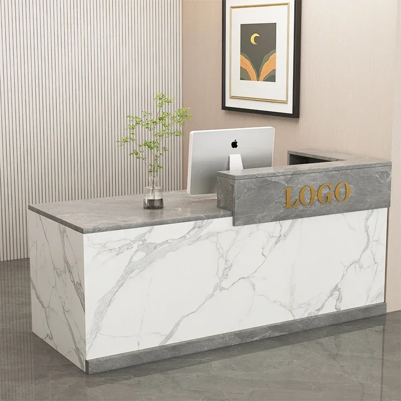 Customization European Reception Desk Nordic Simple Trendy Reception Desks Classic Versatile Tresen Rezeption Office Furniture
Customization European Reception Desk Nordic Simple Trendy Reception Desks Classic Versatile Tresen Rezeption Office Furniture