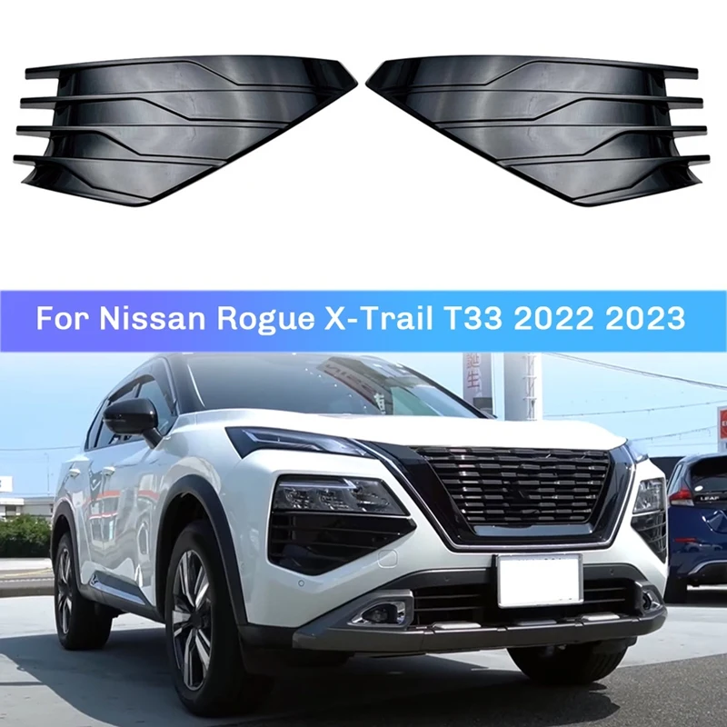 Для Nissan Rogue X-Trail T33 2022 2023 черный Передний противотуманный бампер отделка противотуманный декоративный круглый стикер Стайлинг
Для Nissan Rogue X-Trail T33 2022 2023 черный Передний противотуманный бампер отделка противотуманный декоративный круглый стикер Стайлинг
