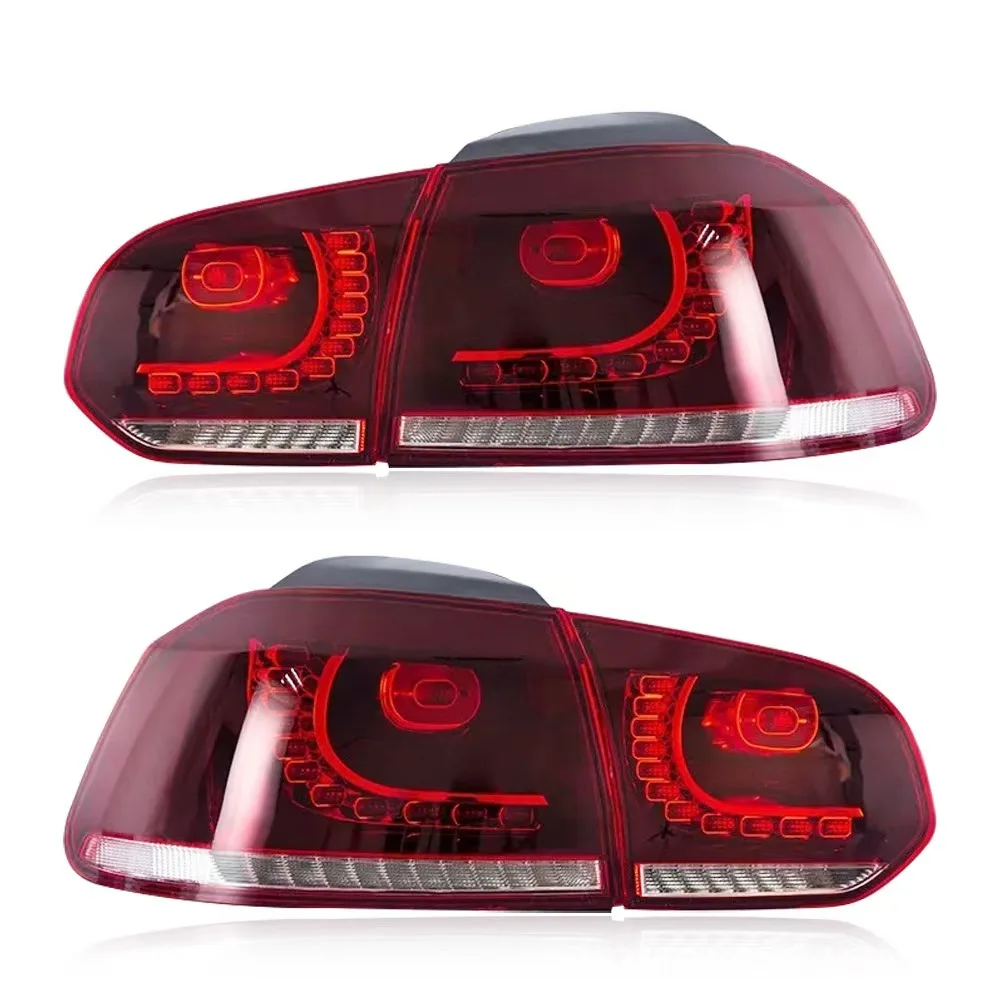 LED Tail Lights Assembly For VW Volkswagen Golf 6 MK6 2008-2013 Rear Lamps Red Lens ABS New Yellow Sequential Turn Signal
LED Tail Lights Assembly For VW Volkswagen Golf 6 MK6 2008-2013 Rear Lamps Red Lens ABS New Yellow Sequential Turn Signal