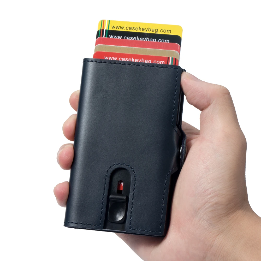 CASEKEY Oil Wax Real Leather Men Wallet Pop Up Smart Wallet Card Holder Zipper Coin Purse Short Slim Wallet Geldbeutel Herren
CASEKEY Oil Wax Real Leather Men Wallet Pop Up Smart Wallet Card Holder Zipper Coin Purse Short Slim Wallet Geldbeutel Herren