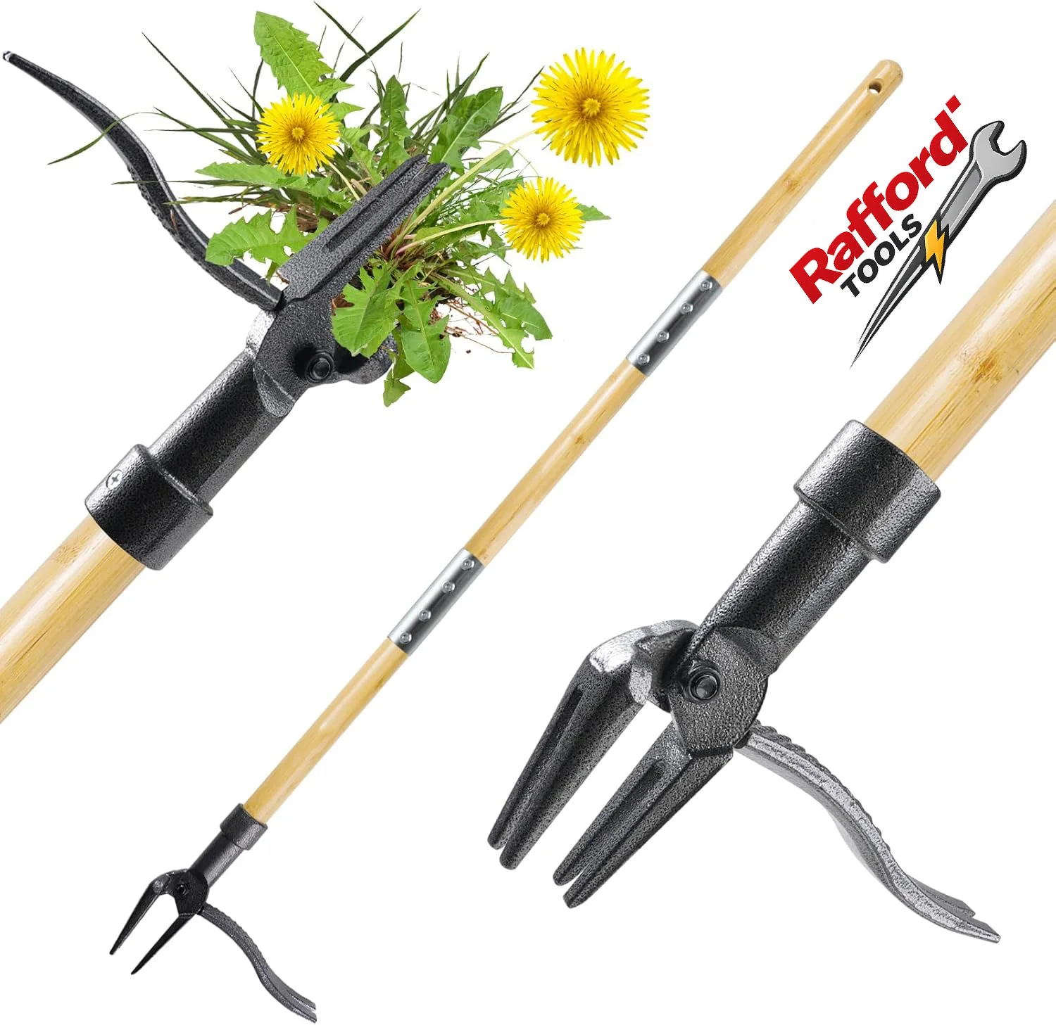 Rafford Heavy-Duty Upright Root Remover — Featuring a Four-Claw Head and Extended Handle — An Essential Gardening Weeding Tool
Rafford Heavy-Duty Upright Root Remover — Featuring a Four-Claw Head and Extended Handle — An Essential Gardening Weeding Tool