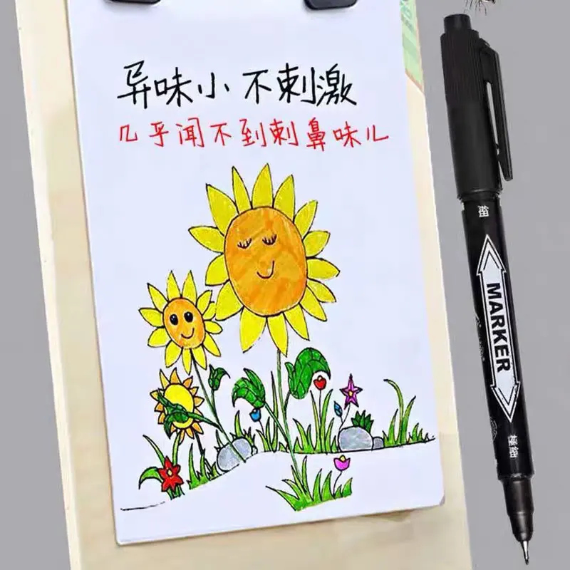 5pcs Twin Tip Permanent Art Markers Pens Fine Point Waterproof Oily Black Red Blue Ink Painting Office & School Supplies Markers
5pcs Twin Tip Permanent Art Markers Pens Fine Point Waterproof Oily Black Red Blue Ink Painting Office & School Supplies Markers