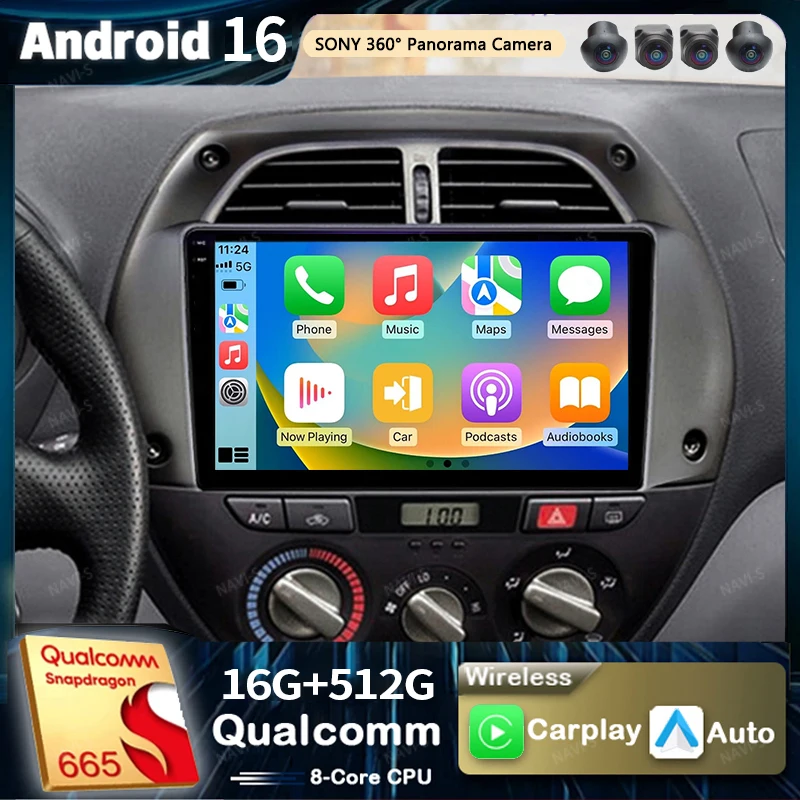 Android 16 For Toyota RAV4 2 CA20 CA20W XA20 2000-2003 2K QLED Stereo Car Radio Multimedia Video Player GPS AI Voice CarPlay 4G
Android 16 For Toyota RAV4 2 CA20 CA20W XA20 2000-2003 2K QLED Stereo Car Radio Multimedia Video Player GPS AI Voice CarPlay 4G