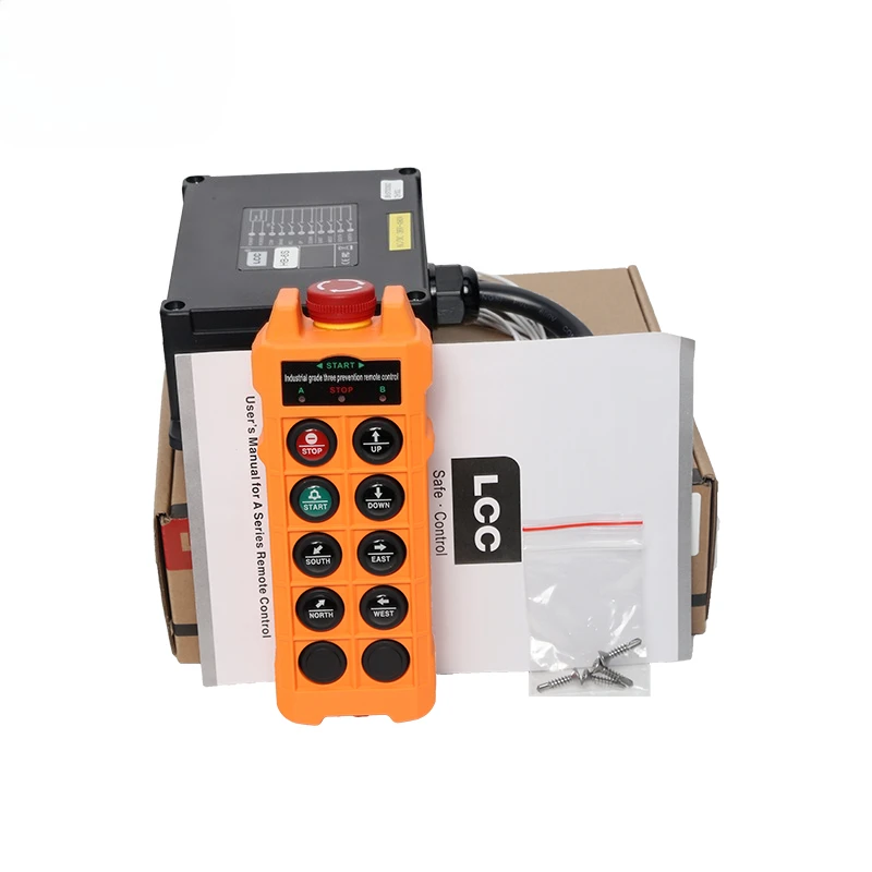 LCC HB-6S IP67 4 Single Speed Crane Industrial System 24 Volts Wireless Remote Control Switch
LCC HB-6S IP67 4 Single Speed Crane Industrial System 24 Volts Wireless Remote Control Switch
