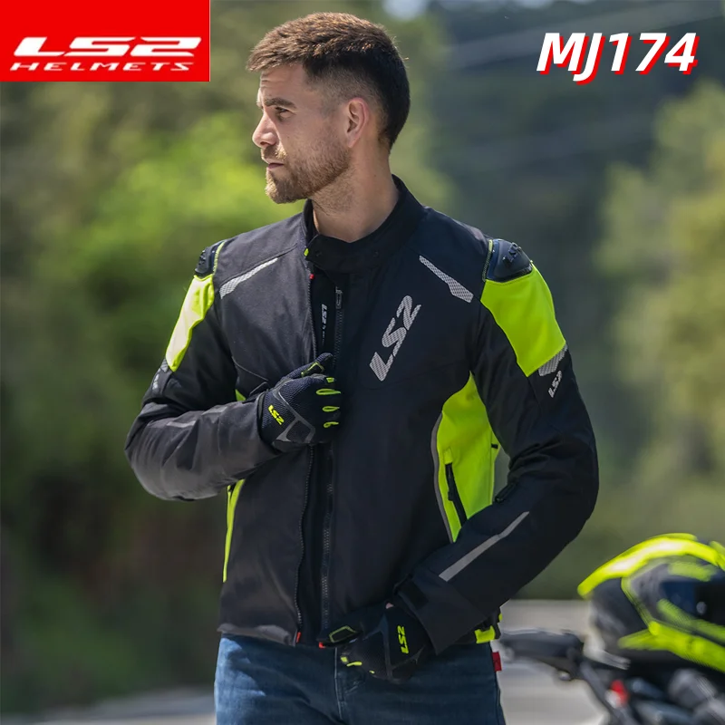 LS2 MJ174 Мотоциклетная куртка LS2 ZOOM Мотогонки Одежда для верховой езды Дышащая мужская и женская Мягкая броня для мотокросса Сертифицированная CE 
LS2 MJ174 Мотоциклетная куртка LS2 ZOOM Мотогонки Одежда для верховой езды Дышащая мужская и женская Мягкая броня для мотокросса Сертифицированная CE