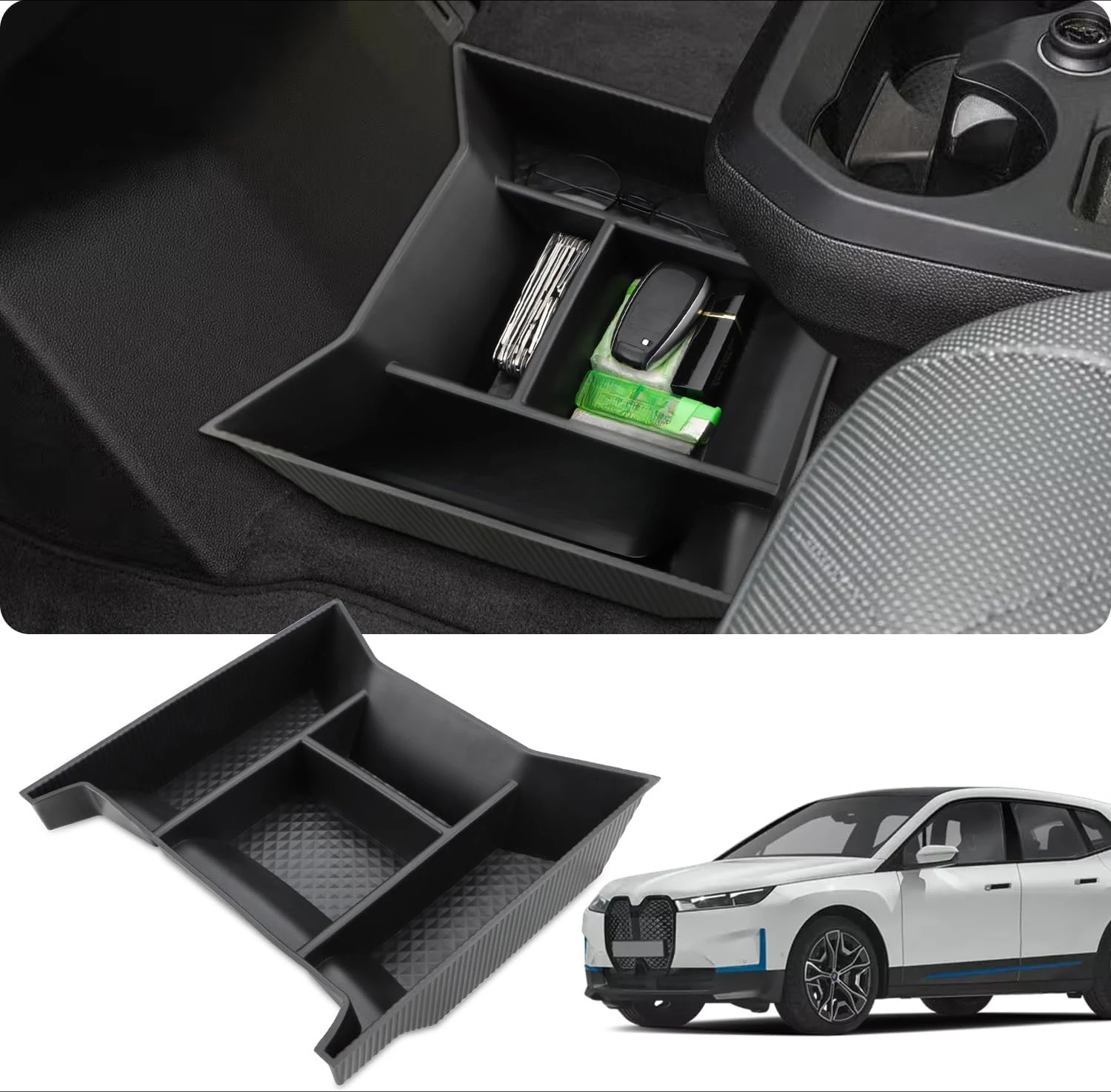 Tucknbox Lower Center Console Organizer Tary for 2022 2023 2024 2025 BMW iX I20 Accessories Floor Lower Console Storage Car Box
Tucknbox Lower Center Console Organizer Tary for 2022 2023 2024 2025 BMW iX I20 Accessories Floor Lower Console Storage Car Box