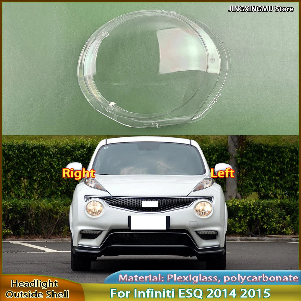 Front Headlight Cover For Infiniti ESQ 2014 2015 Headlamp Lamp Shell Transparent Lampshade Lens
Front Headlight Cover For Infiniti ESQ 2014 2015 Headlamp Lamp Shell Transparent Lampshade Lens