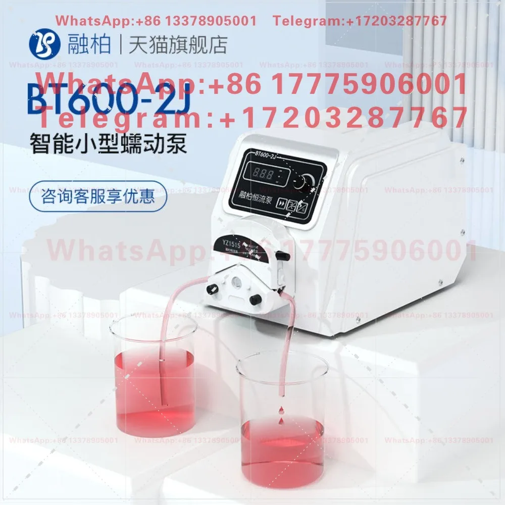 BT600-2J Large Flow Laboratory Peristaltic Pump 220V Adjustable Speed Digital Display Small Medical
BT600-2J Large Flow Laboratory Peristaltic Pump 220V Adjustable Speed Digital Display Small Medical