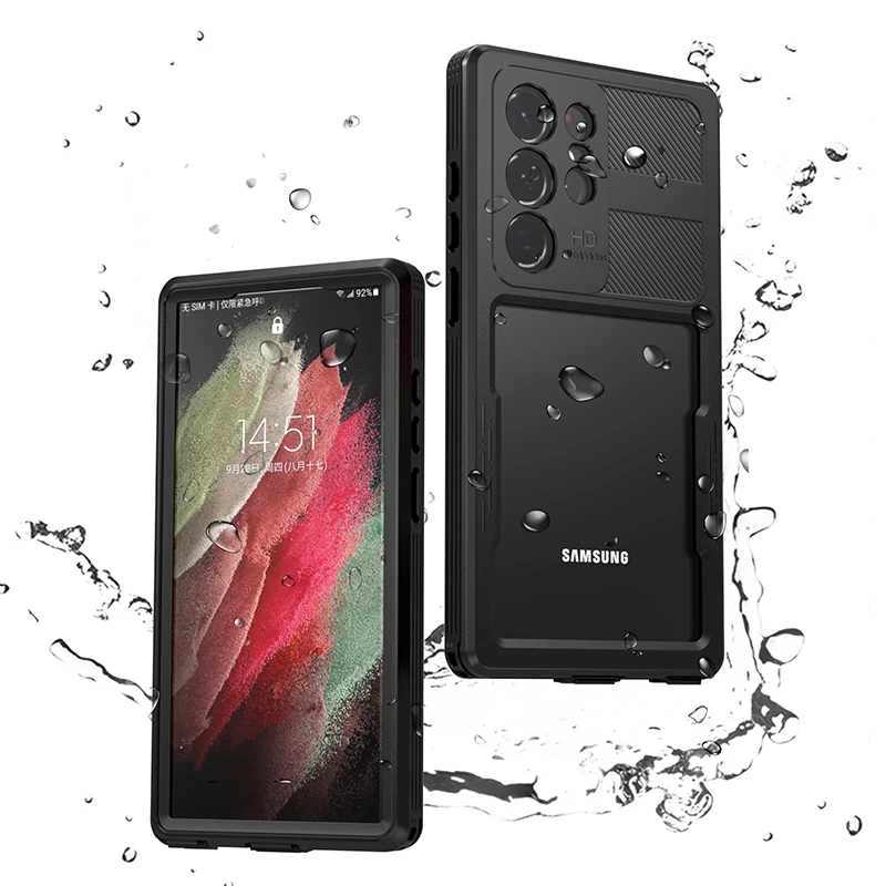 IP68 Real Waterproof Case For Samsung Galaxy S23 S23 Plus S23 Ultra Full Protection Swimming Diving Water Proof Phone Cover Case
IP68 Real Waterproof Case For Samsung Galaxy S23 S23 Plus S23 Ultra Full Protection Swimming Diving Water Proof Phone Cover Case