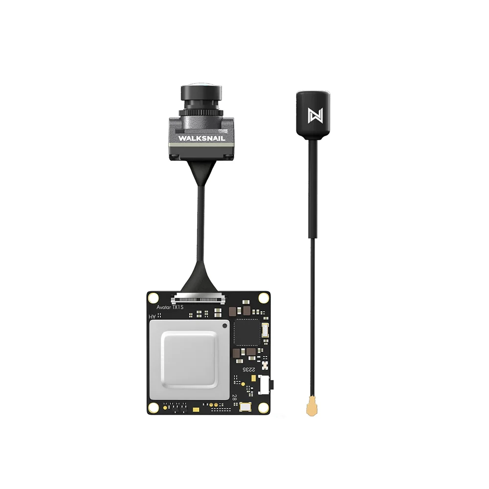 CADDX WALKSNAIL AVATAR MINI 1S Lightweight Drone Accessory 6.8g Digital Video Transmission Set for FPV VTX
CADDX WALKSNAIL AVATAR MINI 1S Lightweight Drone Accessory 6.8g Digital Video Transmission Set for FPV VTX